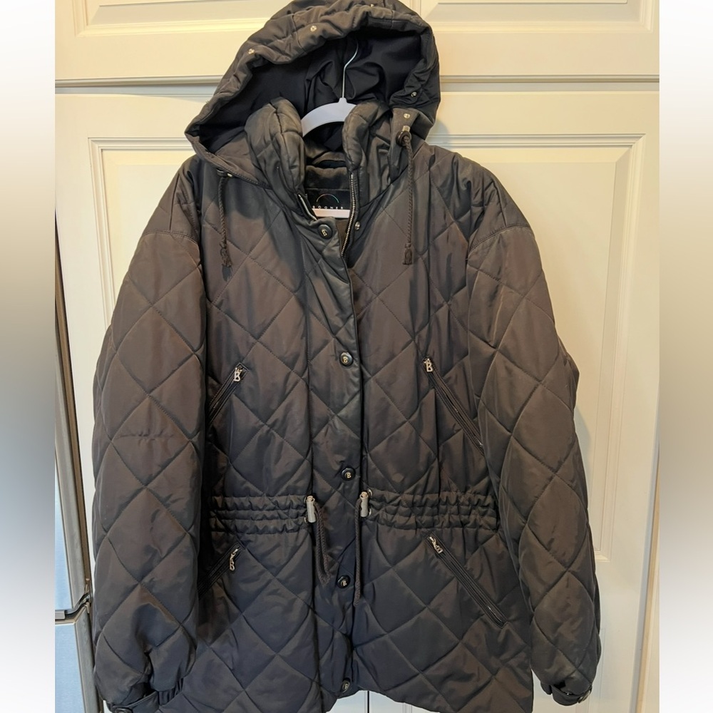 Vintage Bogner Ski Jacket black womens 16